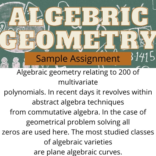 algebraic geometry assignment help