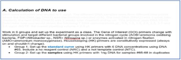 proteomics assignment sample